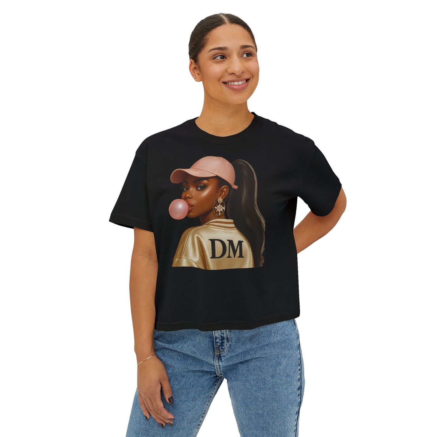 DM : Women's Boxy Tee
