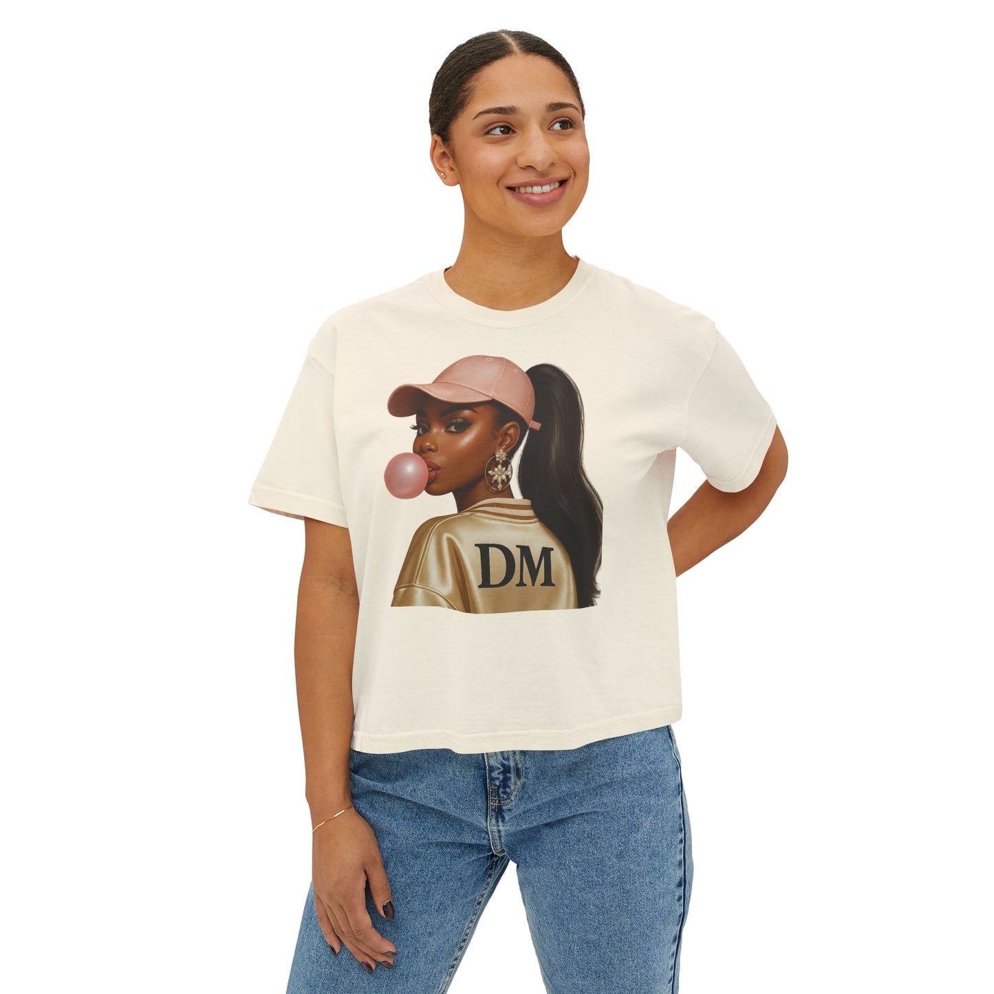 DM : Women's Boxy Tee