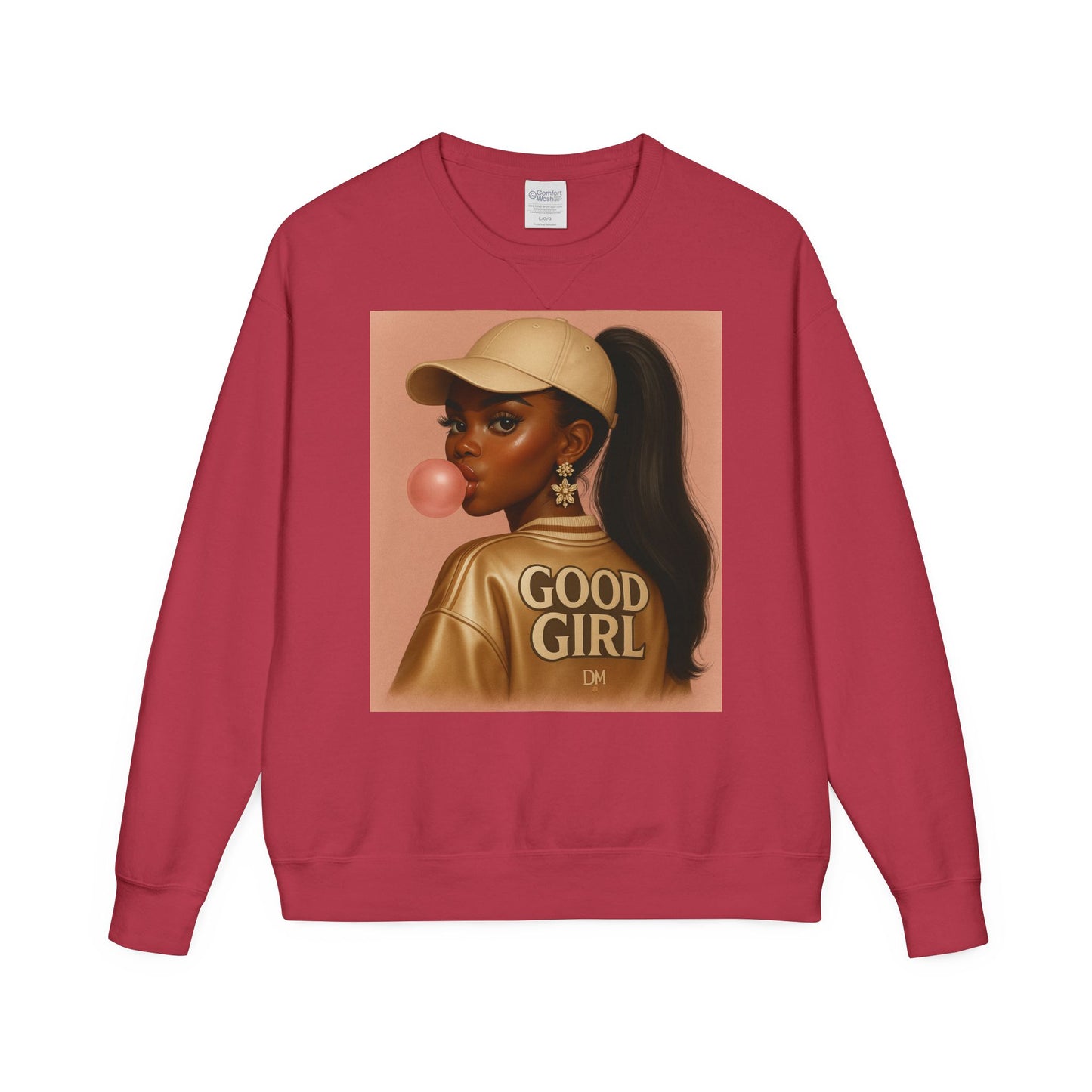 DM: ComfortWash® Garment Dyed Crewneck Sweatshirt