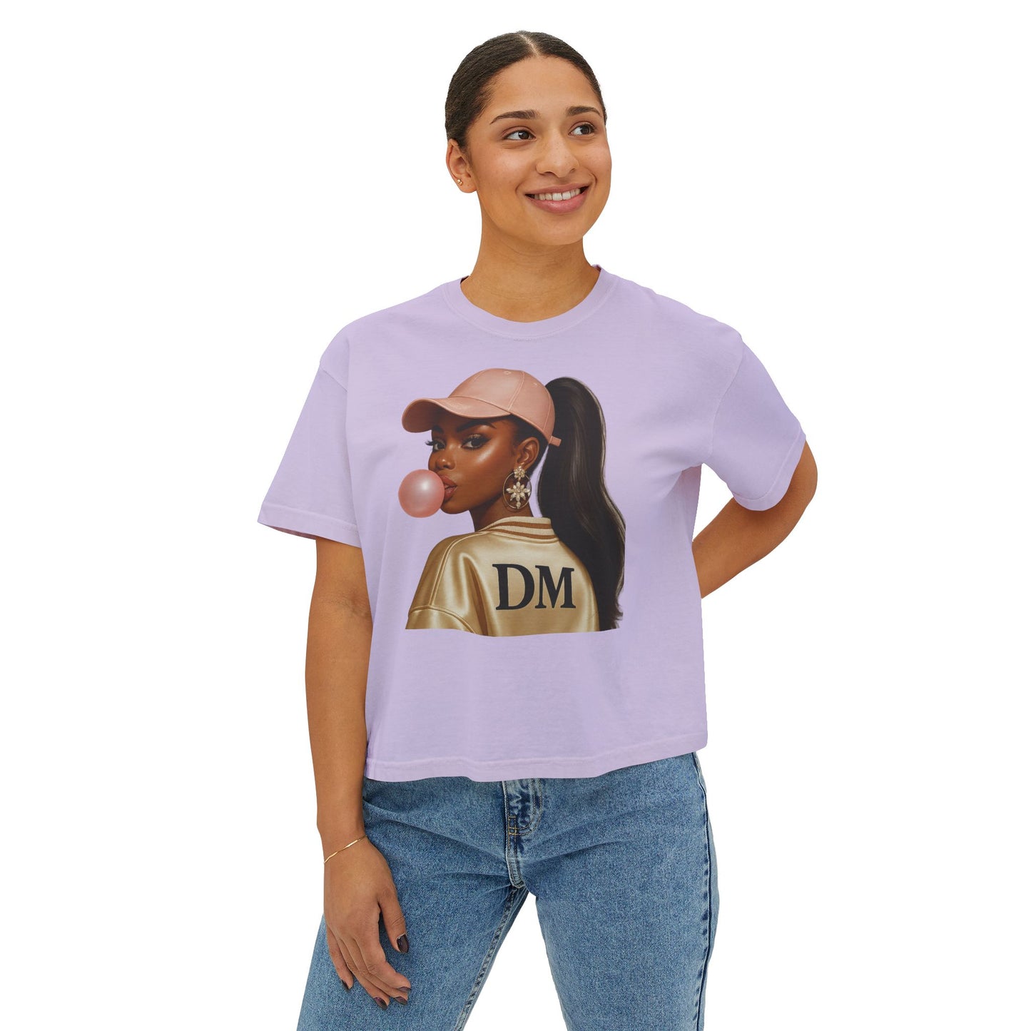 DM : Women's Boxy Tee