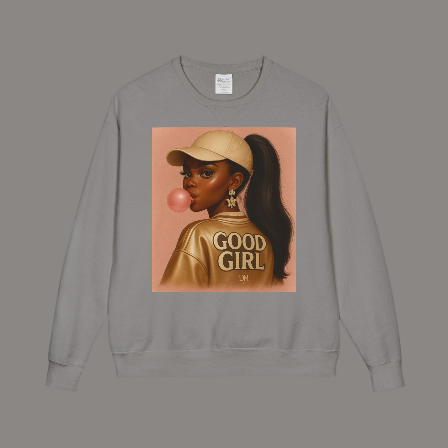 DM: ComfortWash® Garment Dyed Crewneck Sweatshirt